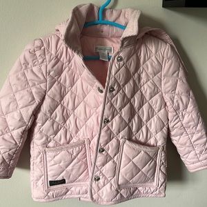 Toddler Ralph Lauren Quilted Hooded Jacket
